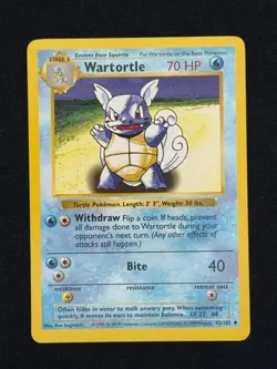 SHADOWLESS 1999 POKEMON BASE SET 6 CARD LOT! Squirtle Wartortle Ivysaur🔥 - Image 5