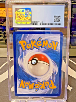 Graded Pokemon Card - Lunala GX - CGC 7.5 Near Mint+ Holo - Legends of Alola Tin - Image 2