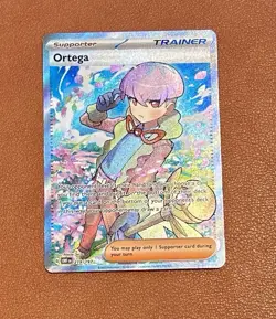 Pokemon TCG Ortega Obsidian Flames Holo Ultra Rare Card 219/197 - Image 1