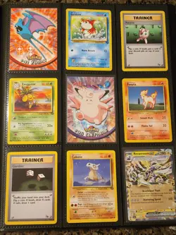 Pokemon Card Lot Vintage WOTC Modern Binder Collection Holos Ultra Rares Topps - Image 3