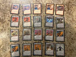 Warlord Saga of the Storm Early Sets 85 Cards Mixed Lot Foils Sleeved Collection - Image 3