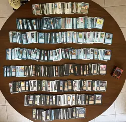 Giant Vintage Magic Gathering 1,276 Cards Collection Box Mtg Lot - Image 1