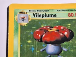 Pokemon Card - Vileplume Jungle NO Set Symbol Error 15/64 Holo Rare - Image 3