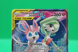 Pokemon Gardevoir & Sylveon GX Unbroken Bonds Holo Card 130/214 Ultra Rare SM MP - Image 2