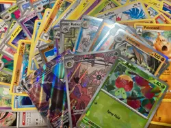 100x Pokemon Card Lot with guaranteed Ultra rare ex/v/illustration and holos - Image 1
