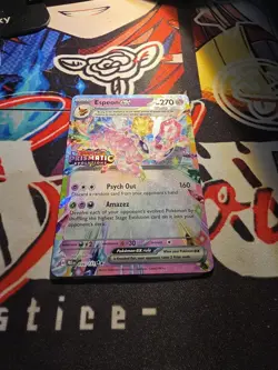 Espeon ex - (Prismatic Evolutions Stamp) 034/131 Miscellaneous Cards & Products - Image 1