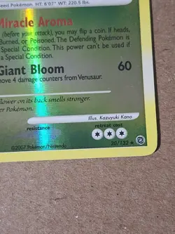 Pokemon Venusaur Reverse Holo Rare Card 20/132 Secret Wonders - Image 3