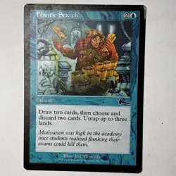 MTG - Frantic Search - Urza's Legacy - Moderately Played - Image 1