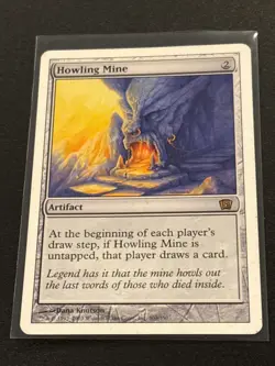 8th Edition Howling Mine MTG Magic the Gathering NM - Image 1