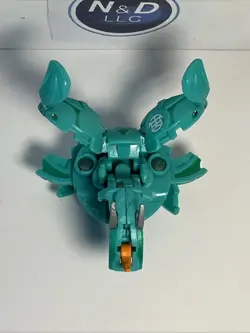 Bakugan Ultra Dragonoid Typhoon Green Ventus Spinning SPINS W/Card RARE - Image 3