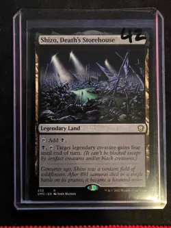 MTG, Commander: Dominiria United, Shizo, Death's Storehouse, NM - Image 1