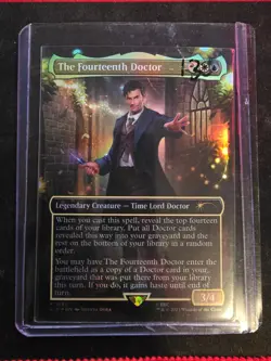 MTG, Secret Lair, The Fourteenth Doctor, FOIL, NM - Image 1