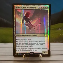 Magic: The Gathering Aurelia the Warleader Legendary Creature Foil Angels Engli… - Image 1