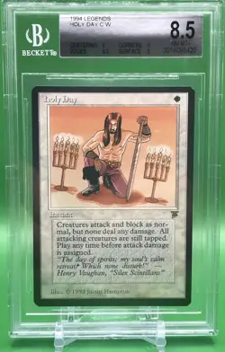 1994 MTG Legends - HOLY DAY - BGS 8.5 NM-MT+ - Image 1