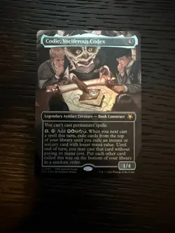 Codie, Vociferous Codex Special Guests Borderless Foil Mythic Rare - Image 1