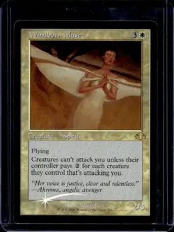 2023 Magic MTG Dominaria Remastered Windborn Muse Foil #278 - Image 1