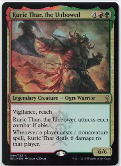Ruric Thar, the Unbowed *Foil* GK2 80 NM - Image 1