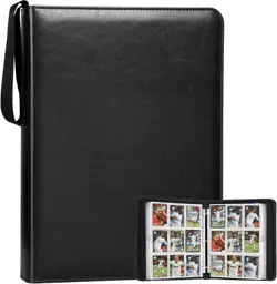 Card Binder for Cards Binder 9-Pocket,Compatible with Cards, 9-Pocket Pages Slee - Image 1