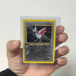 Pokemon Neo Genesis 1st Edition Skarmory 13/111 Holo Rare NM - Image 3