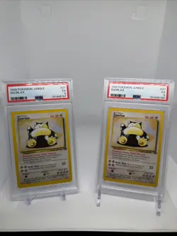 1999 Pokemon TCG Jungle Set Snorlax Non-Holo Card 27/64 WOTC Sequential Set - Image 1