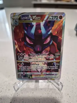 Pokemon TCG Lucario VSTAR SWSH291 Crown Zenith Promo - Image 1