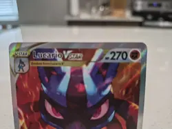 Pokemon TCG Lucario VSTAR SWSH291 Crown Zenith Promo - Image 5