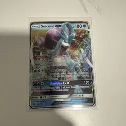 Pokemon TCG Lost Thunder Suicune GX 60/214 EX - Image 1