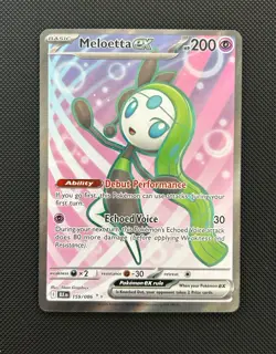 Pokemon TCG Black Bolt Full Art EX 4 Card Lot Kyurem Meloetta Excadrill Genesect - Image 4