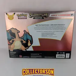 Pokemon TCG Celebrations Collection Lance's Charizard V Box 820650101625 - Image 2