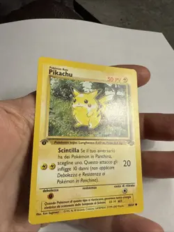 1999 Pikachu Pokemon Jungle 1st Edition 60/64 Card - Image 2