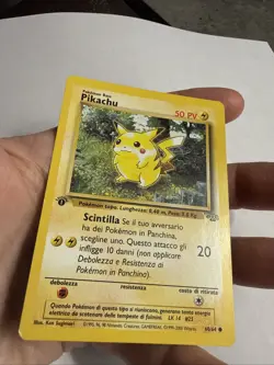 1999 Pikachu Pokemon Jungle 1st Edition 60/64 Card - Image 3
