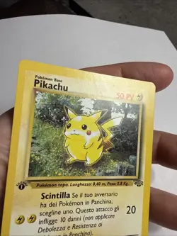 1999 Pikachu Pokemon Jungle 1st Edition 60/64 Card - Image 4