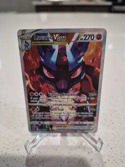 Pokemon TCG Lucario VSTAR SWSH291 Crown Zenith Promo - Image 1