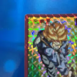 Dragon Ball Carddass Trunks Prism Card Collectible Used - Image 3
