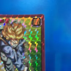 Dragon Ball Carddass Trunks Prism Card Collectible Used - Image 4