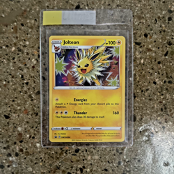 Pokemon TCG Jolteon SWSH094 Sword & Shield Cosmos Holo Black Star Promo (Y) - Image 1