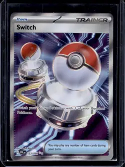 2025 Pokemon Phantasmal Flames Switch Ultra Rare #123/094 - Image 1
