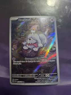 Pokemon Greavard 214/198 SV01 Scarlet & Violet Holo 70 HP Illustration Rare - Image 1