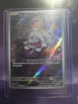 Pokemon Greavard 214/198 SV01 Scarlet & Violet Holo 70 HP Illustration Rare - Image 3