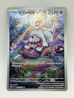 Pokemon SV01 Scarlet & Violet Greavard Illustration Rare Full Art Holo #214/198 - Image 1