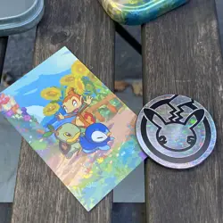 Pokemon 25th Anniversary Celebrations Turtwig, Chimchar & Piplup Mini Tin Only 820650809378 - Image 4
