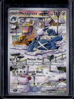 2024 Pokemon Temporal Forces Metagross #178/162 - Image 1