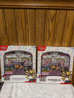 (2) Pokemon Scarlet & Violet 151 Alakazam EX Coll. New Sealed - Image 1