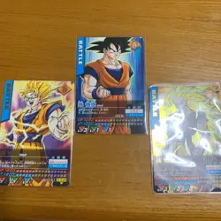 Son Goku Data Carddass First Edition Collectible Card - Image 1