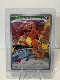 Pokemon CHARMANDER MEP 038 Ascended Heroes - 1st Partner FULL ART PROMO - MINT - Image 1