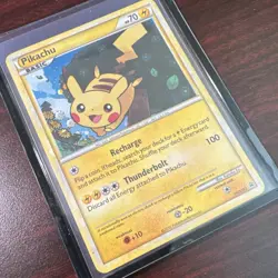 Pokemon Pikachu Black Star Promo Holo HGSS03 - Image 3