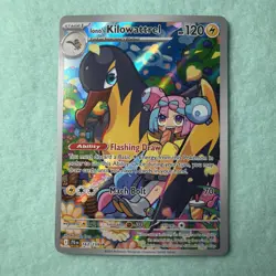Iono's Kilowattrel 163/159 Illustration Rare Journey Together Pokemon Near Mint - Image 1
