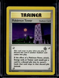 1999 Pokemon Wizards Black Star Promos Pokemon Tower #42 - Image 1
