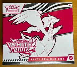 Pokemon TCG White Flare Elite Trainer Box ETB SEALED - Image 1