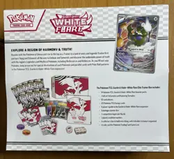Pokemon TCG White Flare Elite Trainer Box ETB SEALED - Image 3